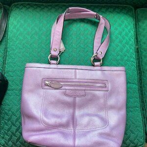 Coach Penelope Leather Shoulder/Tote Bag in Beautiful Lilac!!